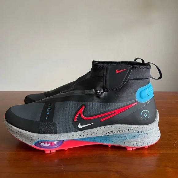 Nike Men’s Air Zoom Infinity Tour 2 Shield Shoes Black/Red DO8997-060 - Picture 6 of 7